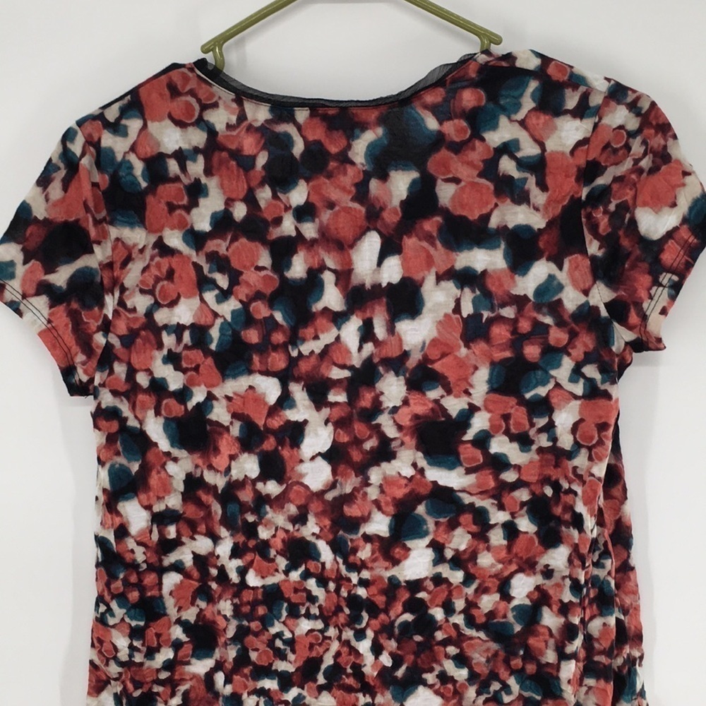 Vera Wang Multi Color Dress Casual Top - Picture 9 of 11